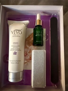 HYACINTH VIVO Per Lei Fast Dead Sea Minerals Exquisite Manicure Set Kit